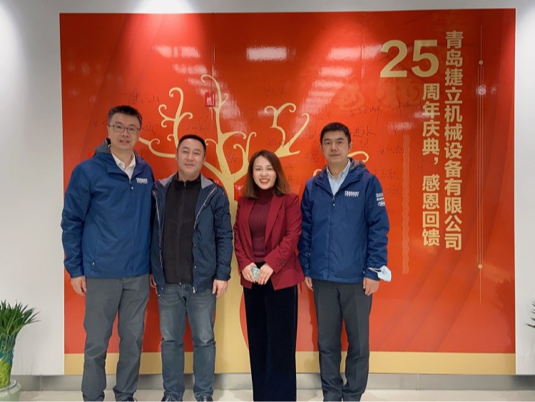 坦能集團(tuán)中國區(qū)總經(jīng)理走訪青島捷立機(jī)械：共謀發(fā)展，共創(chuàng)輝煌